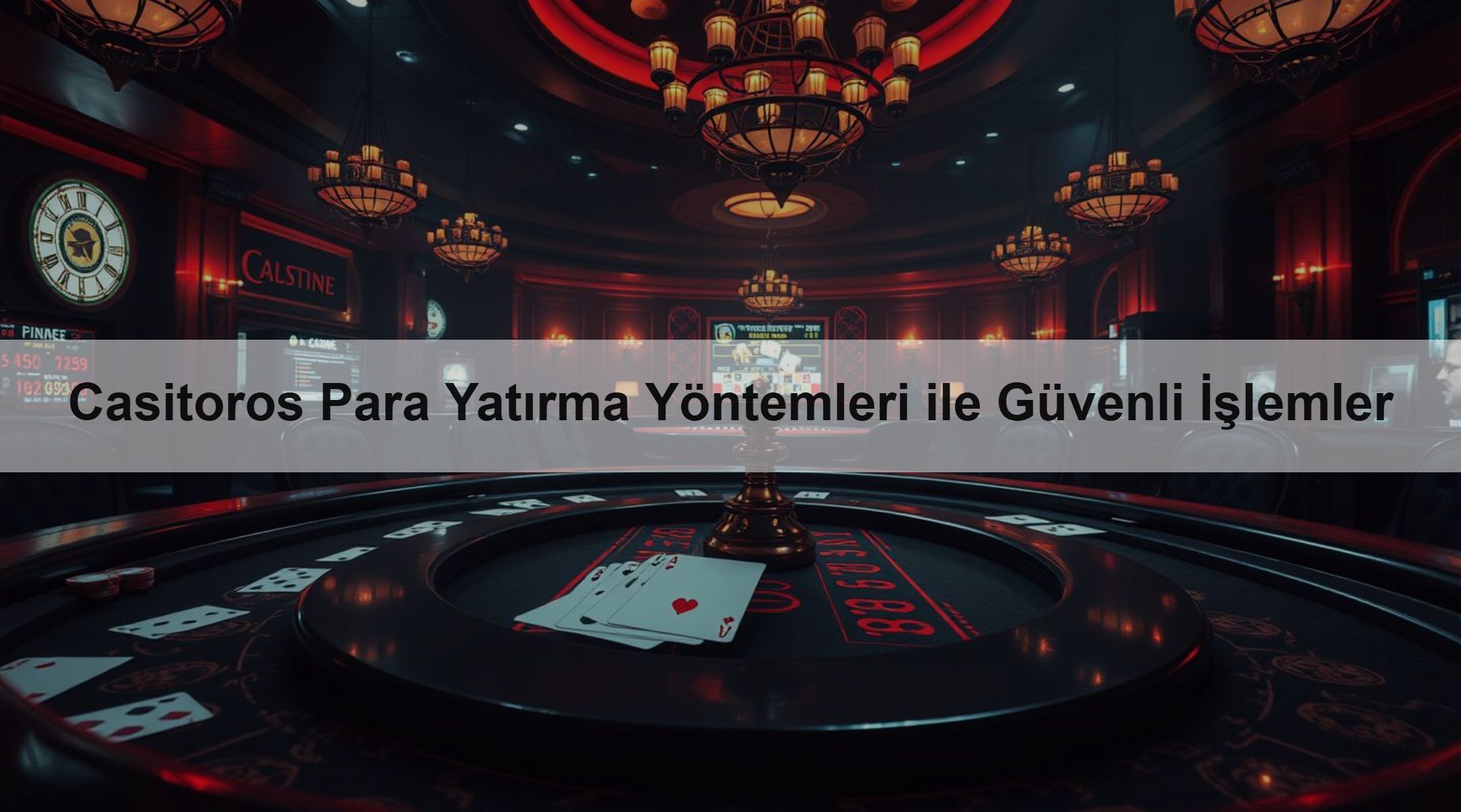 Casitoros Para Yatırma Yöntemleri ile Güvenli İşlemler